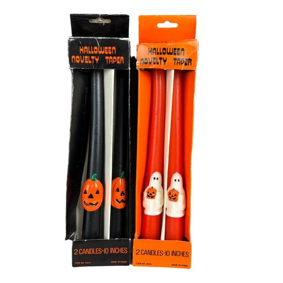 West Coast Liquidators Accents Vintage Nos Halloween Novelty Taper
